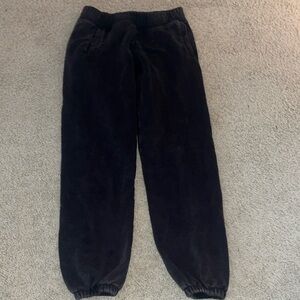 Aerie Offline black washout sweatpants. Womens size extra small.